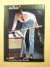 BENETTON JEANS WEST + PHILIPS HIFI CLIPPING RITAGLIO PUBBLICITA' ADVERTISING 630