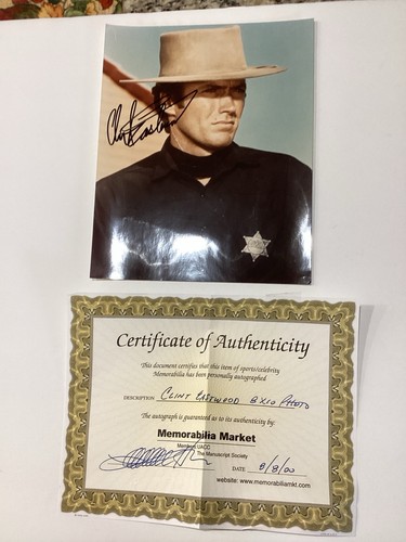 Clint eastwood firmato - clint,