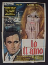 MANIFESTO 4F  IO TI AMO alberto lupo dalida margheriti genesio rosin