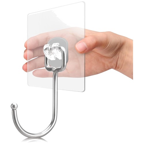 Ganci autoadesivi trasparenti