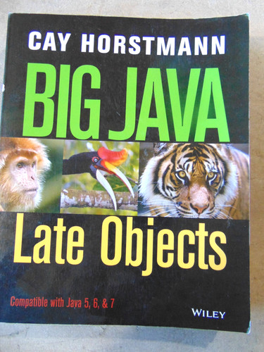 Big java late - big, by