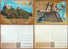 REP. DI SAN S. MARINO: É LO STATO INDIPENDENTE PIÙ SERIE LUSSO ORO 2 CARTOLINE