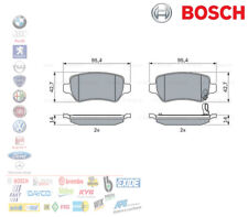 PASTIGLIE FRENO POSTERIORI OPEL ASTRA MERIVA KIA VENGA 1.9 2.2 BOSCH 0986424646