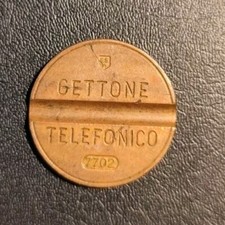  GETTONE TELEFONICO 7702 RIF 20