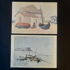 cartoline mario lupo marina,marina con barche antologica 1978 grottammare