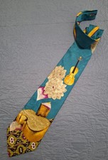 CRAVATTA UOMO (TIE)  vintage LEONARD Paris  New!  rare