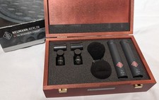 Neumann KM 184 MT Set stereo cablato professionale - Nero opaco - NUOVO