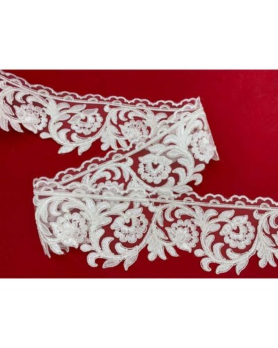 Passamaneria pizzo tulle - 50,