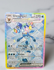 Glaceon ex Pokemon carta