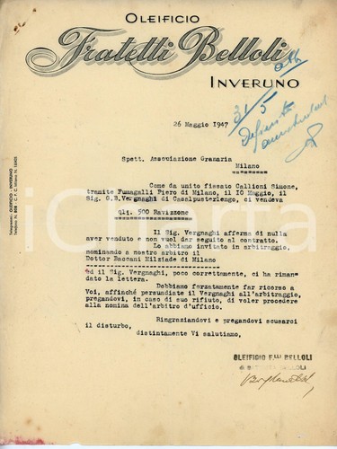 1947 inveruno oleificio - 1947,