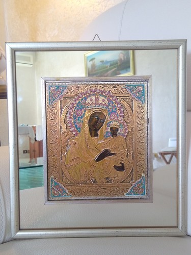 Capezzale madonna russa nera - capezzale,