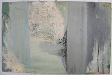 Domenico SPINOSA (Napoli 1916-2007) La lampada saliscendi Olio su tavola cm50x75