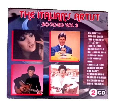 The italian artist 70 - italian's, 60-70-80