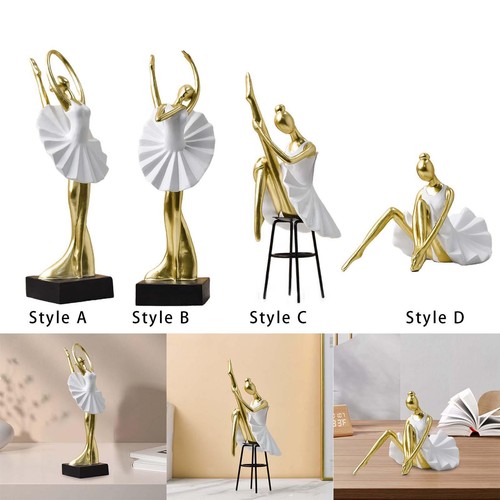 Statuette resina ballerina - in,