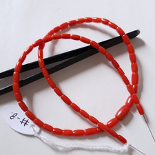 Perline corallo rosso - corallo,