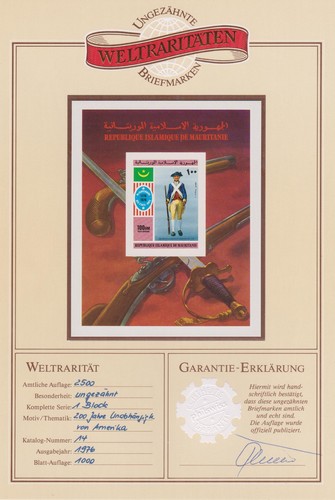 Mauritania american revolution - mauritania,