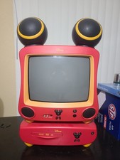 Disney mickey mouse crt - tv, 13"