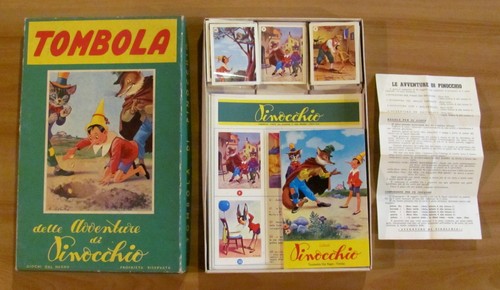 Tombola pinocchio dal negro - tombola,