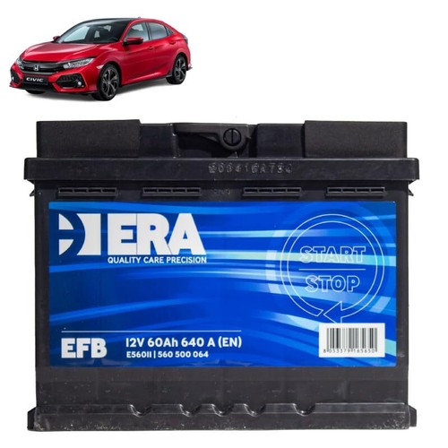 Batteria 60ah efb per honda - batteria,