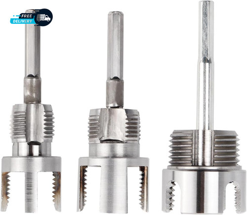 Kit 3pz filettatubi pvc - kit,