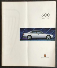 Brochure vendita auto ROVER