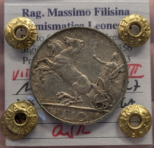 Veiii italia 10 lire - re,