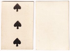 Pik 3 Tre Of Spades Pique