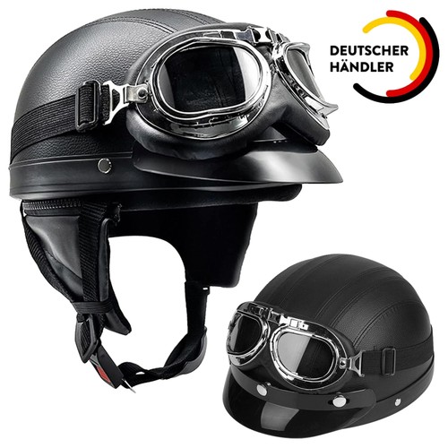 Casco moto ciclomotore - , nero