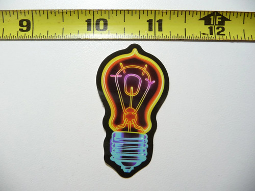 Lampadina piccola adesivo - piccola,
