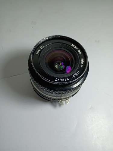 Nikon nikkor 20mm - f/3.5, ai-s