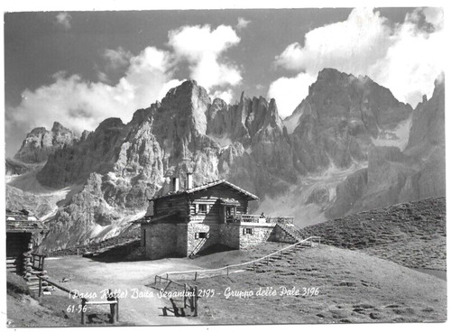 Cartolina trento passo - di,