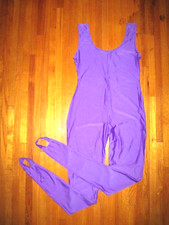 Plus Size Shiny Purple Tank