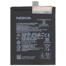 NOKIA BATTERIA LITIO RICAMBI ORIGINAL HE377 3500mA PILA PER NOKIA 8.1 X7 (2018)
