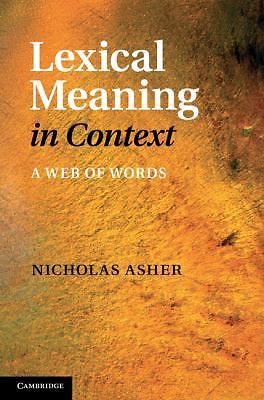 Lexical meaning context a - in, context: