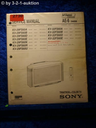 Sony service manual - sony,