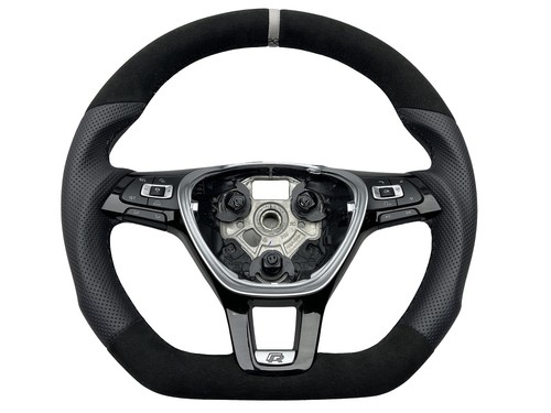 Tuning volante pelle - pelle, alcantara