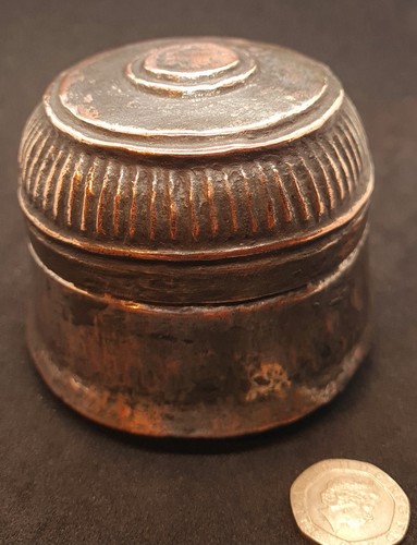 Vintage edwardian copper urn - vintage,