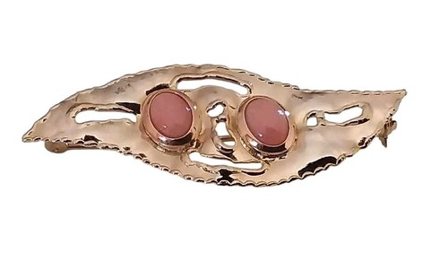Spilla argento 800 dorato - spilla,