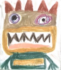 Graffiti stile Basquiat arte