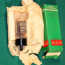 Valvola 50R5 SICTE vintage TV