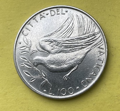 Vaticano 100 lire - , papa