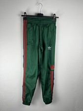 Adidas Joggers Pantaloni Tuta TrackPants Trouser Vintage Verde XS Uomo Trousers