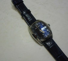 Orologio da polso Chronotech donna CT 7107L S/S blu navy quadrante e cinturino in pelle