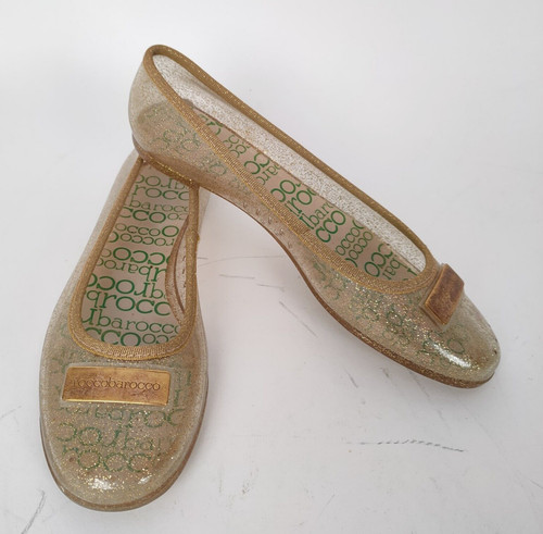 Scarpe ballerine griffate