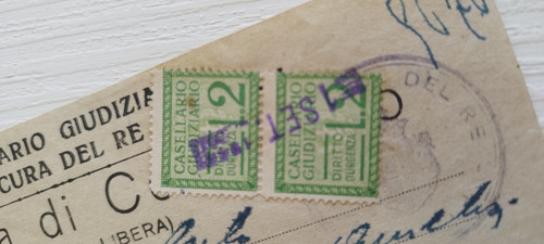 Marca bollo casellario - ba,