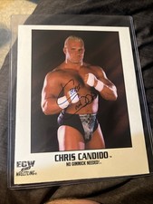 wrestling autograph photo