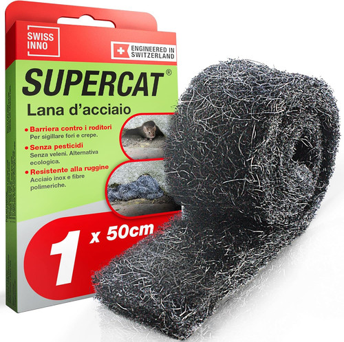 Lana acciaio stop roditori - lana,