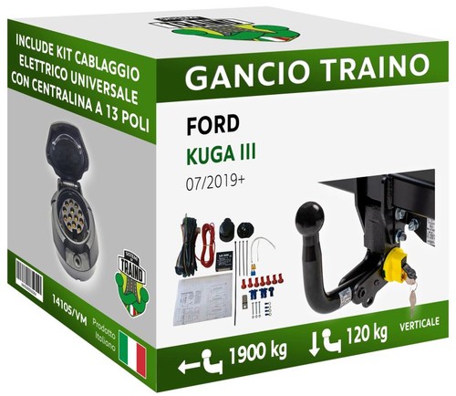Gancio verticale estraibile - gancio,