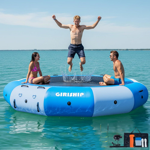 Trampolino gonfiabile acqua - trampolino,