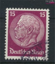 Tedesco Empire 488, con rare Filigrana Cialde usato 1933 Hindenburg (9671132